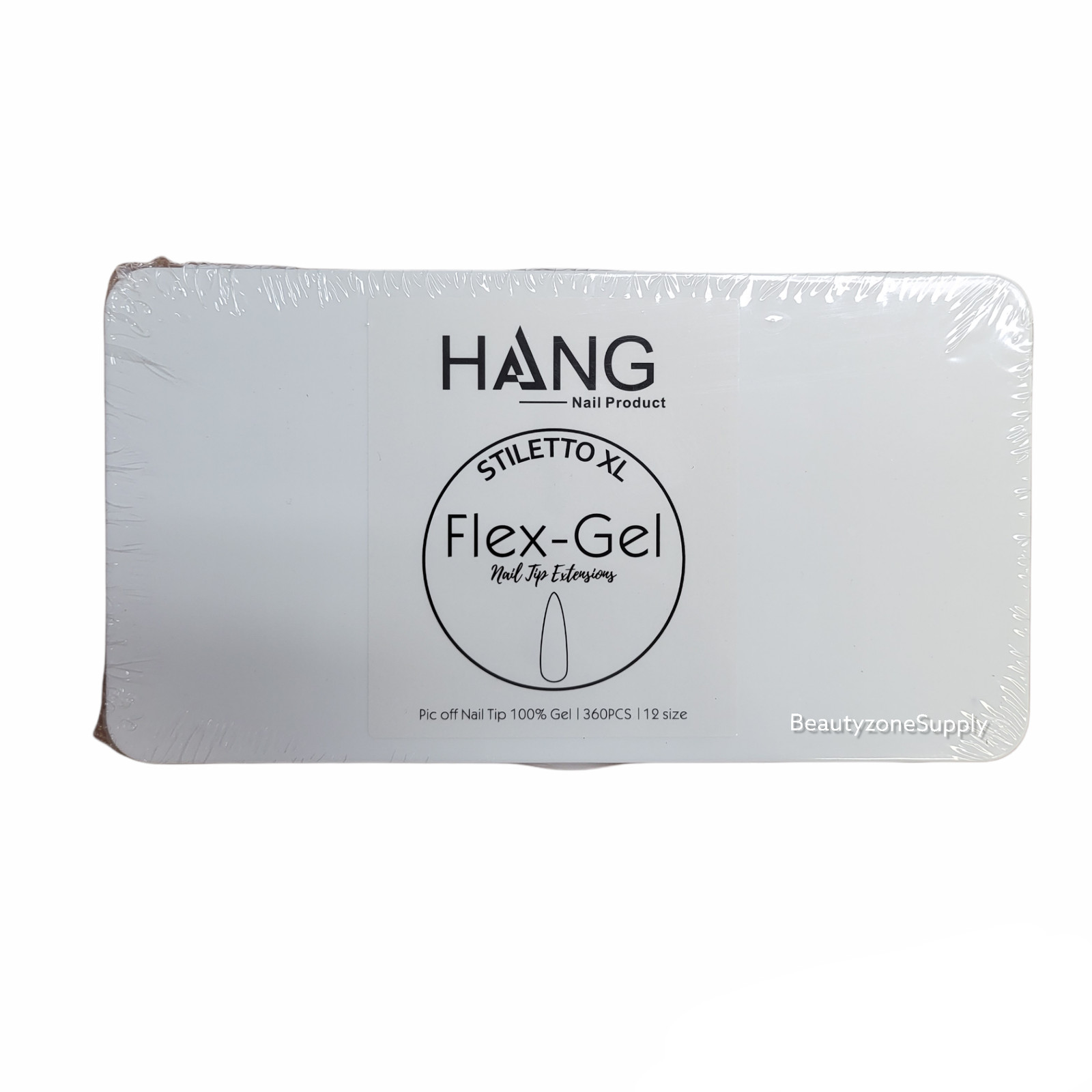 Hang Gel X Tips Box – Stiletto Long XL (360ct)