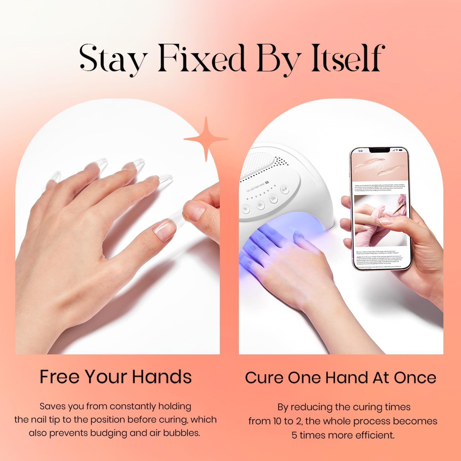 Tipex UV Gel Nail Glue – 30g Strong Hold Adhesive for Soft Gel & Acrylic Nail…