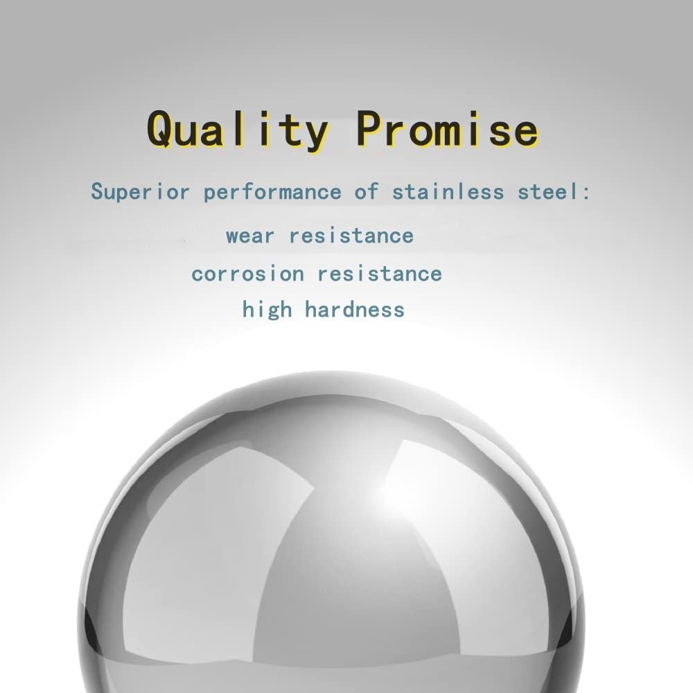 10pcs 3/4″ High-Precision Steel Ball 304 Stainless Steel Bearing Ball G100