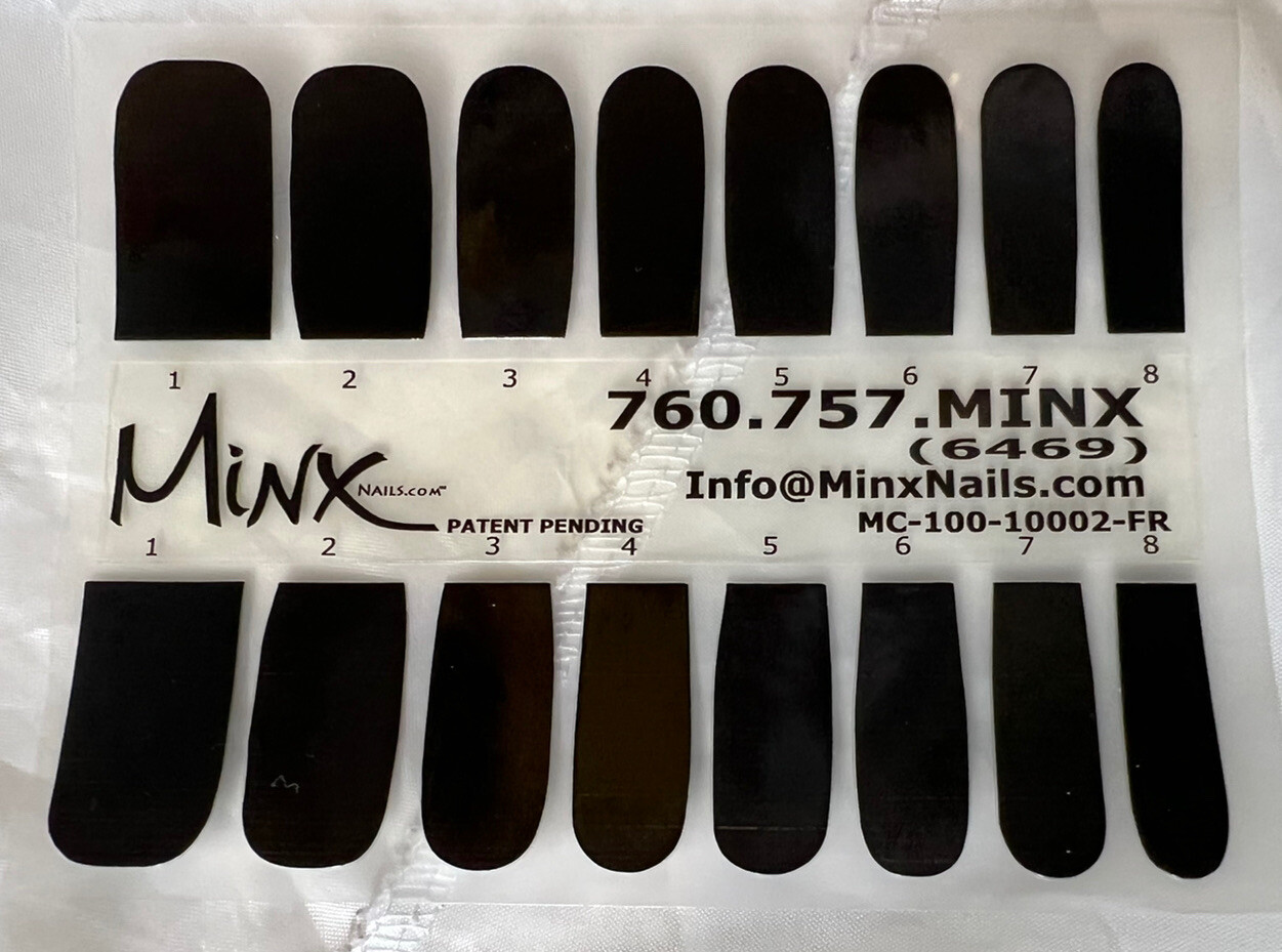 Minx Foil Nail Cover Nail Art Sticker Manicure Wraps