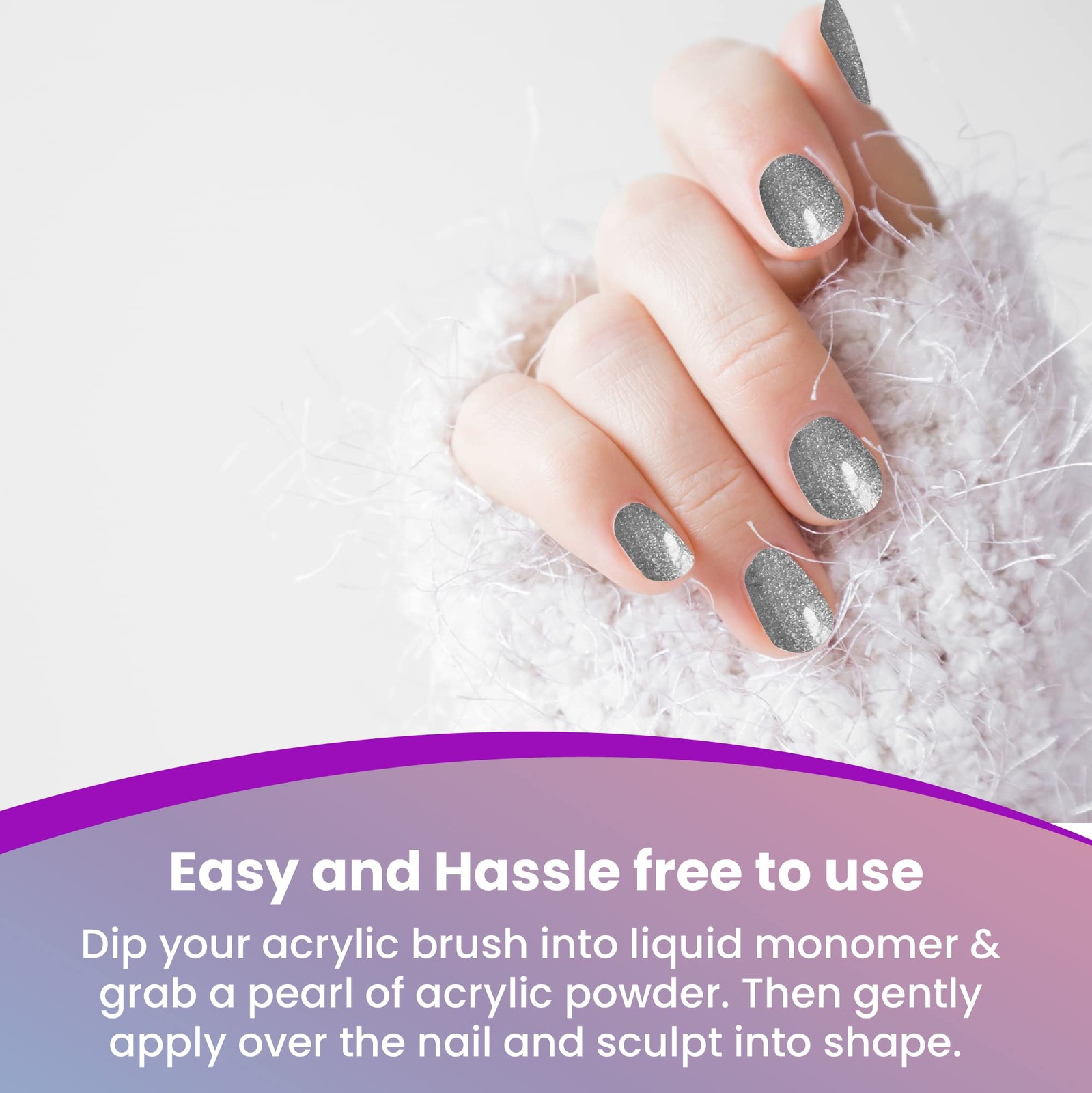 12 Colors Mia Secret Acrylic Pearl Collection Professional Acrylic Nail System