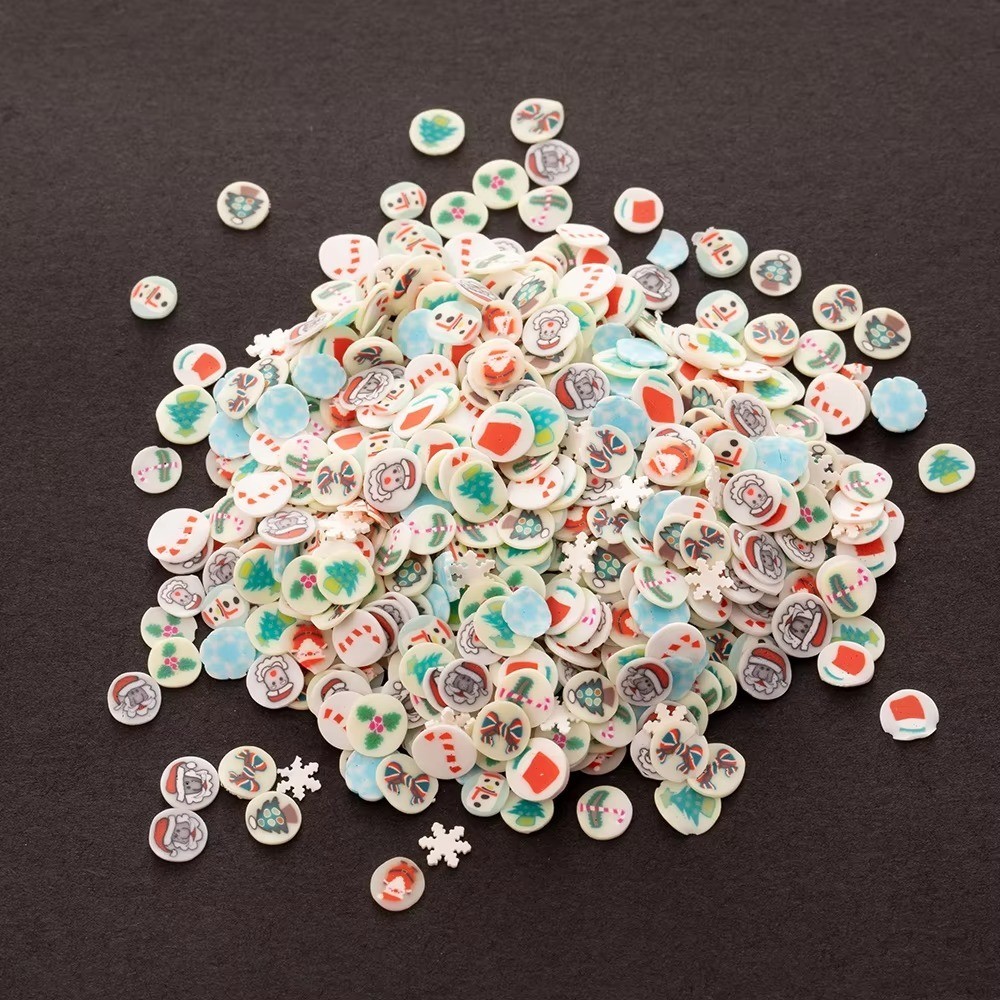 1000pcs Polymer Clay Fruit Slices • Mini Fimo Pieces for Resin & DIY Crafts