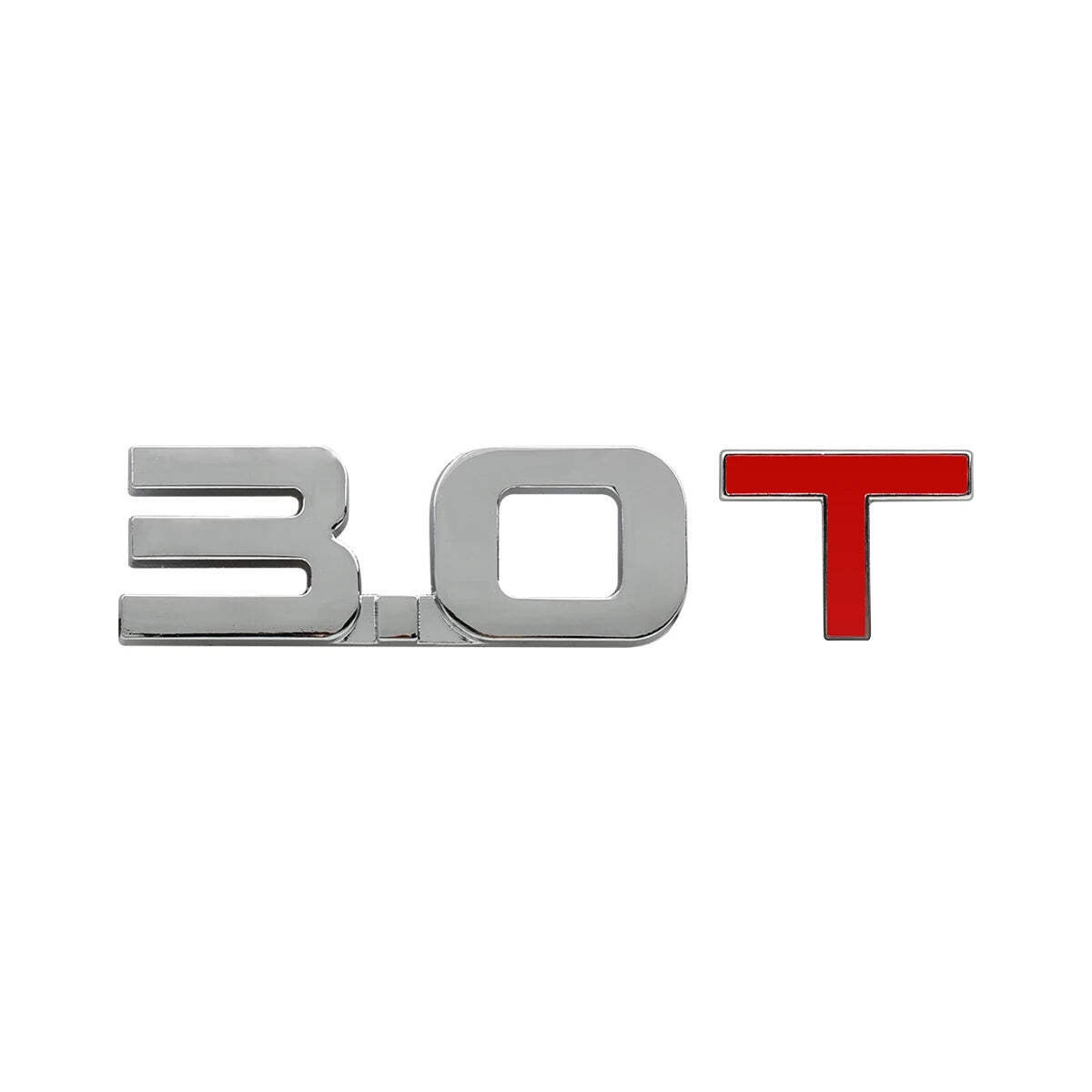 Newest Car 3D Metal Logo Sticker 1.3T 1.4T 1.5T 1.6T 1.8T 2.0T 2.2T 2.4T 2.5T 2.