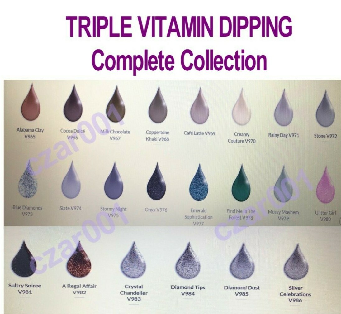 Triple Vitamin Dipping Dip Powder 2oz/56g ~**NEW** COMPLETE LINE- *U PICK*
