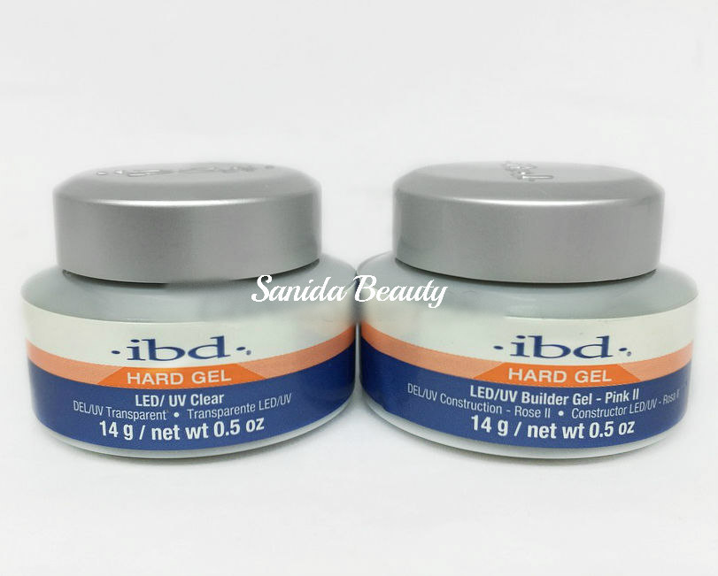 IBD – LED/UV GELS 0.5OZ – FOR TIP OVERLAYS AND SCULPTING – Pick Any Color
