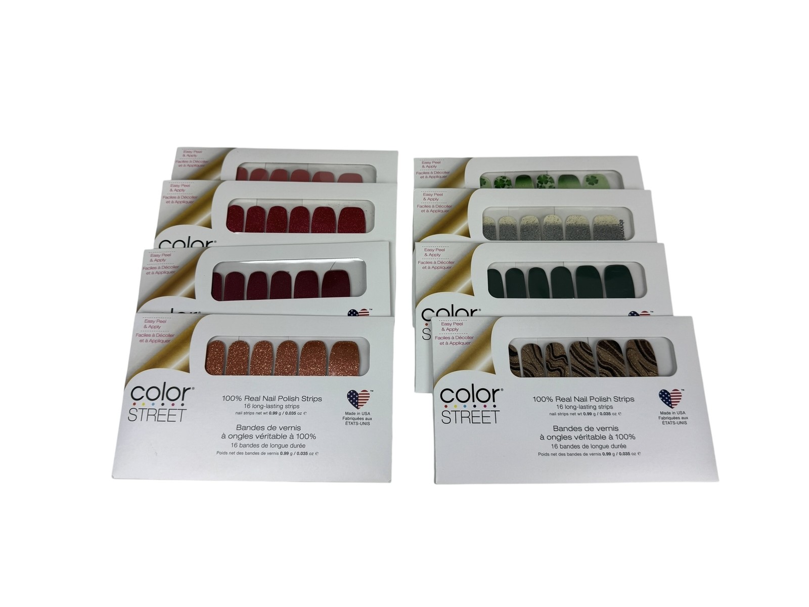 Color Street Nail Polish Strips Lot 100% Real Easy Apply Long Lasting Manicure