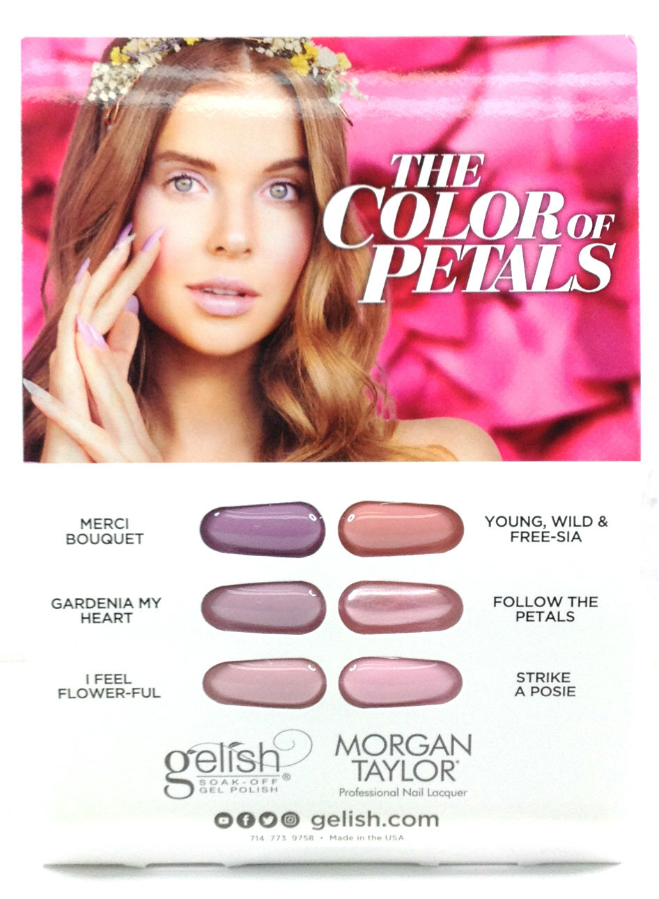 Harmony Gelish -THE COLOR OF PETALS Spring ’19 Collection-Choose Any Shade 0.5oz