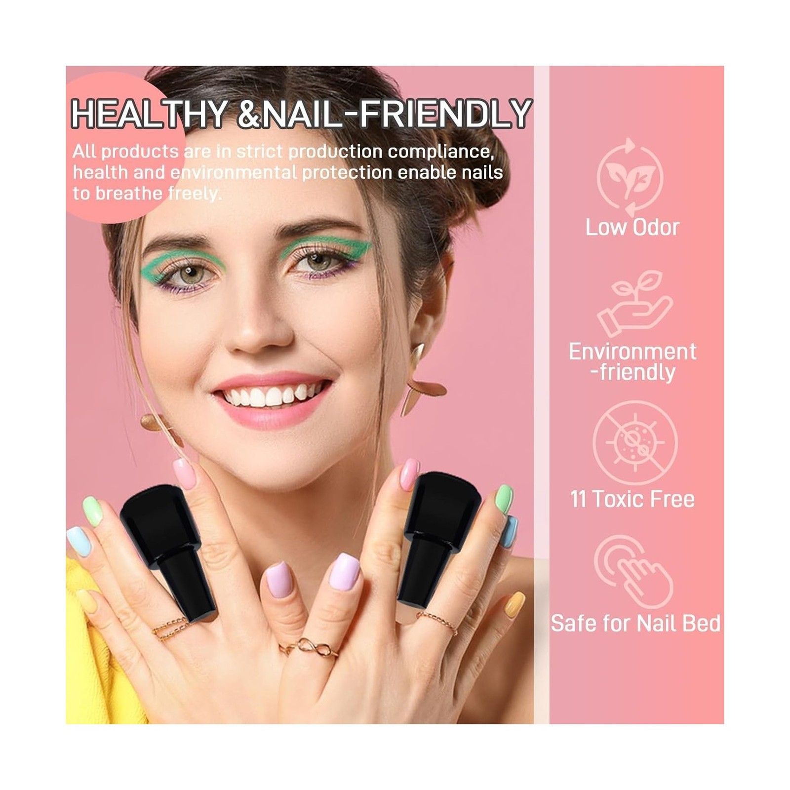 Professional Acrylic Nail Kit for Beginners with Everything Com… FAST USA SHIP