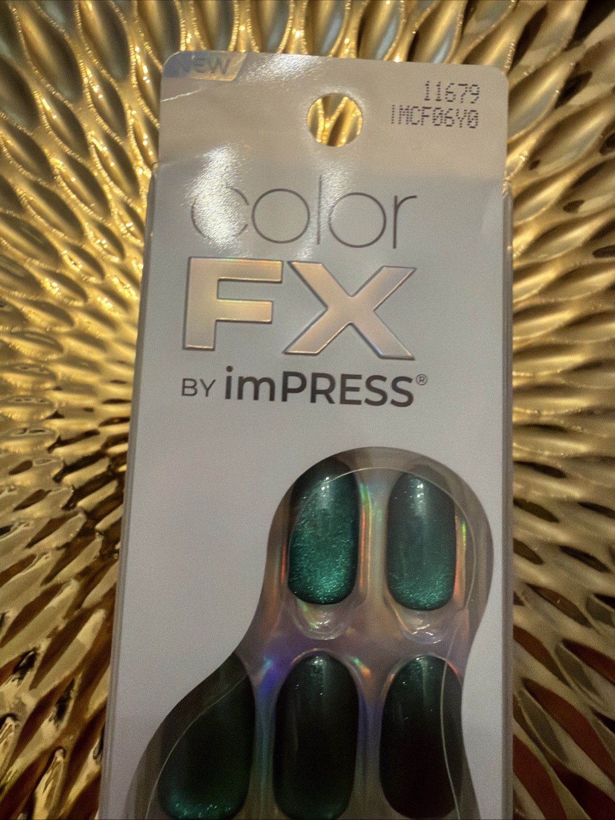 imPRESS Color FX No Glue Mani 30 Pcs Press On Nails False Medium Free Mind