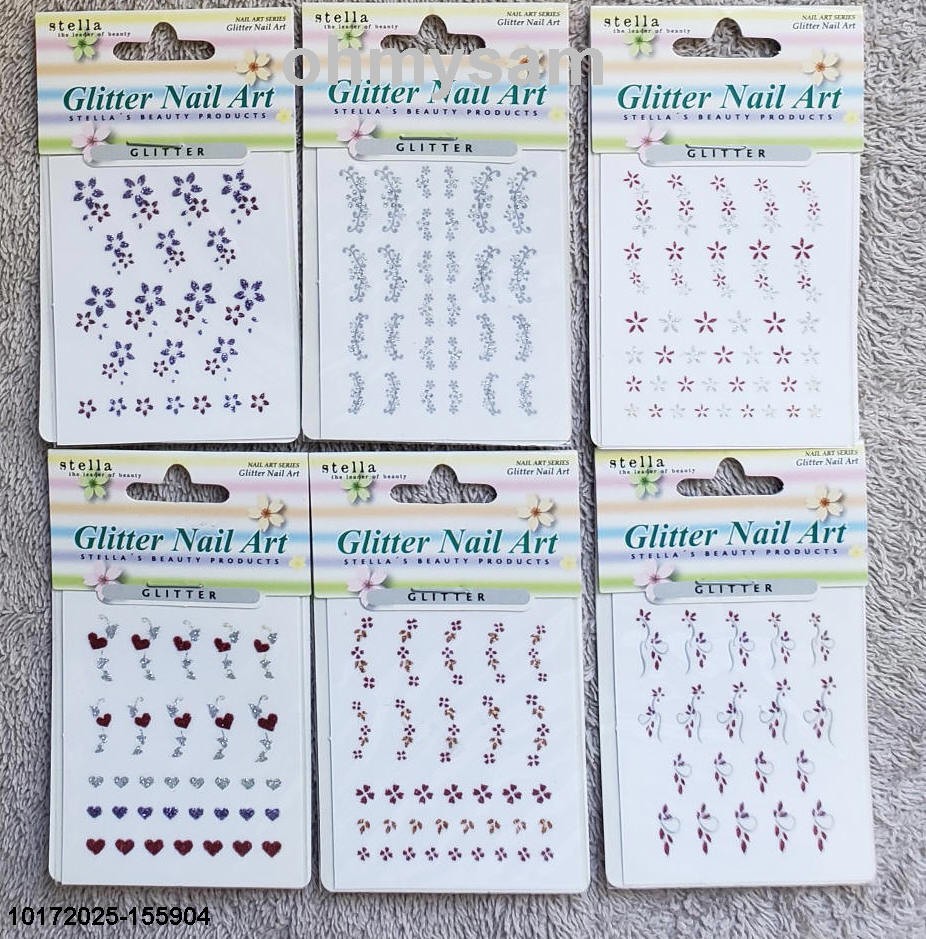 6 x NEW SET 20 ARTIFICIAL NAIL TIPS / MULTI DESIGN & COLOR FRENCH FULL SIZE FF