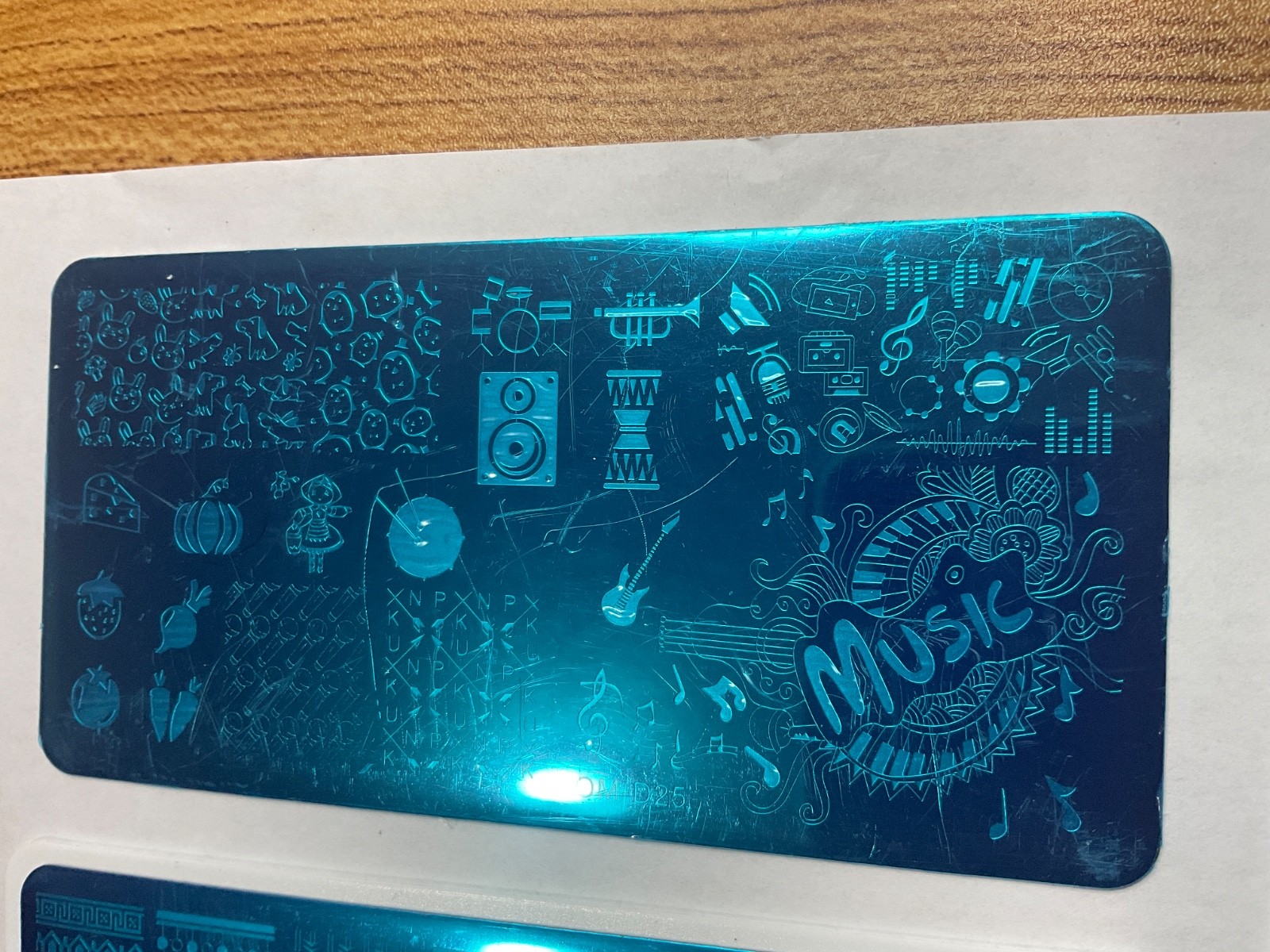 Mixed nail stamping plate bundle featuring multiple brands