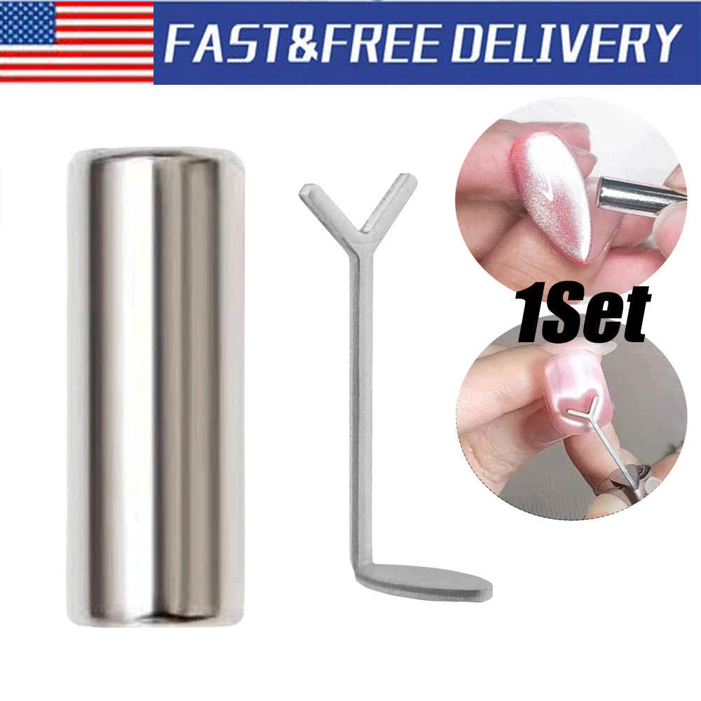 Nail Magnet Tool Cat’s Eye Gel Nails Polish Magnet for Nail Art, Nail Tool US