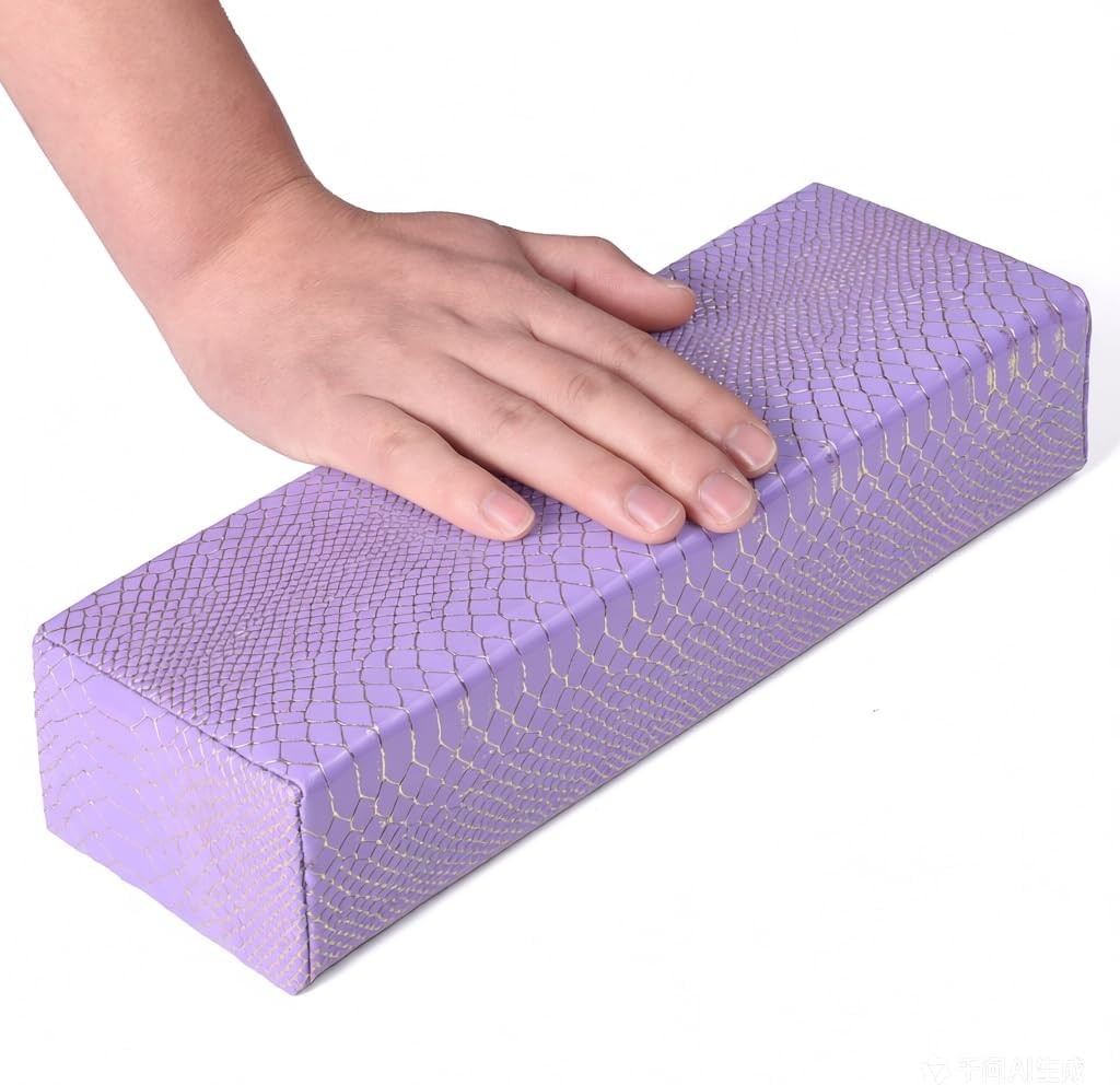 Arm Rest for Nails, Easy to Clean Nail Armrest Pillow for Acrylic Nails Sturdy