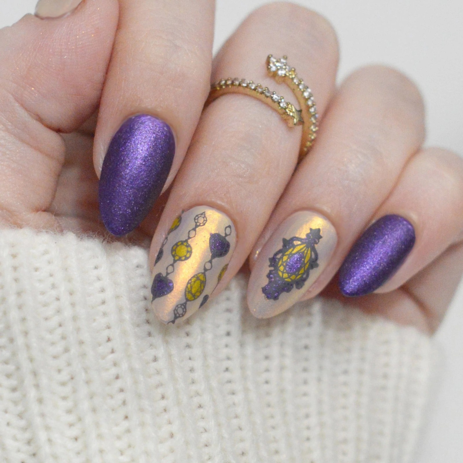 M594 Maniology Nail Stamping Plate