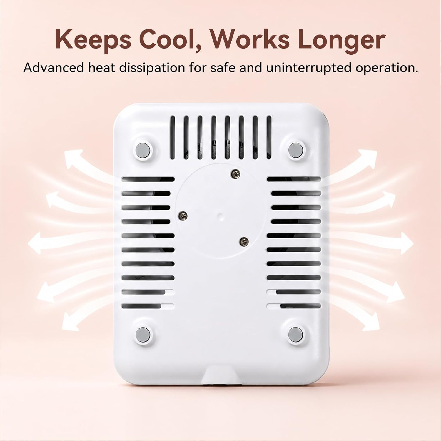 Compact Rechargeable Nail Dust Collector – 5500RPM Dust Collector Nail Tech ERYN