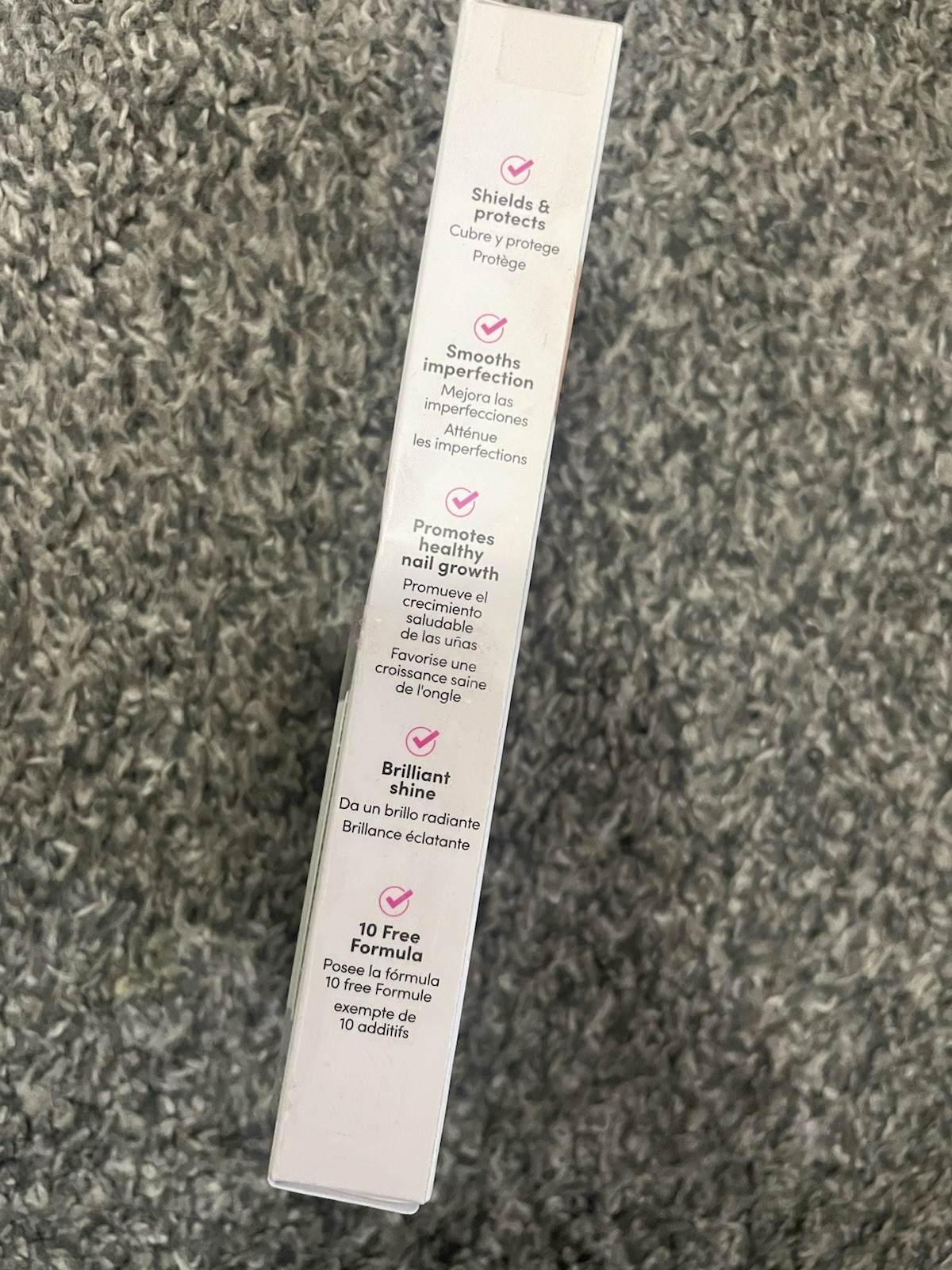 Dashing Diva Glaze Strong Clear Semi Cured Gel Nail Strips Transparent Crystal