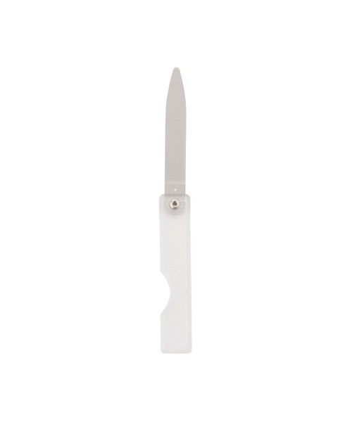 MUJI steel folding nail file total length 123mm (67mm folded) in japan made 56
