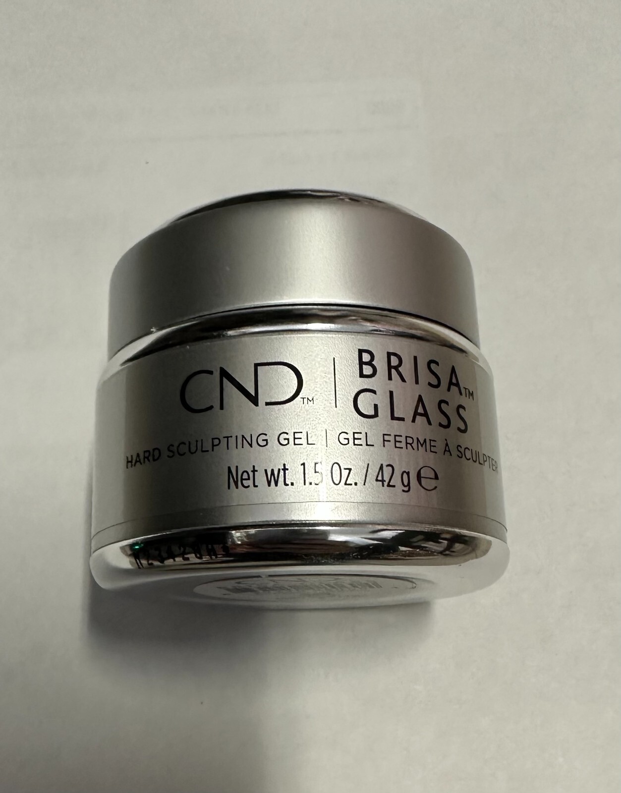 CND Brisa Nail Glass Clear Sculpting Gel 1.5oz ( Sculpting Gel Clear )