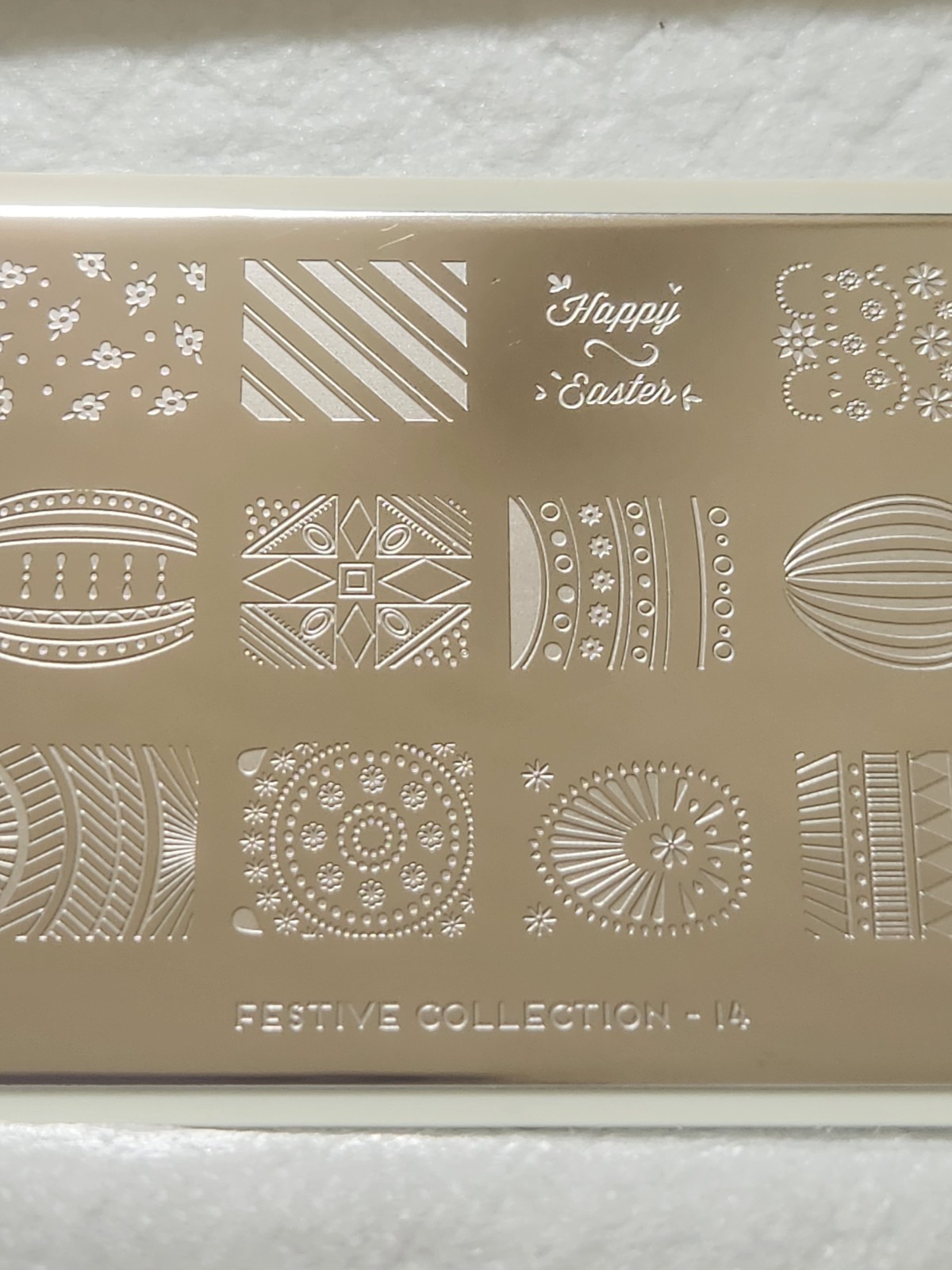 MoYou London Nail Stamping Plate – Festive 14