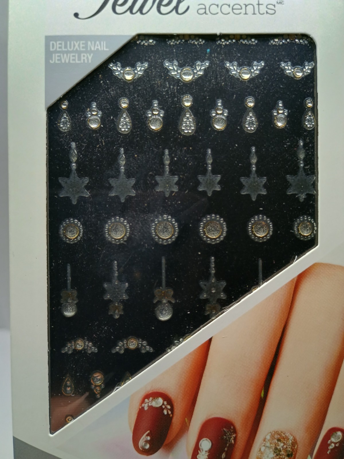 Kiss Jewel Accents Deluxe Nail Jewelry Nail Sticker (Pack of 1)