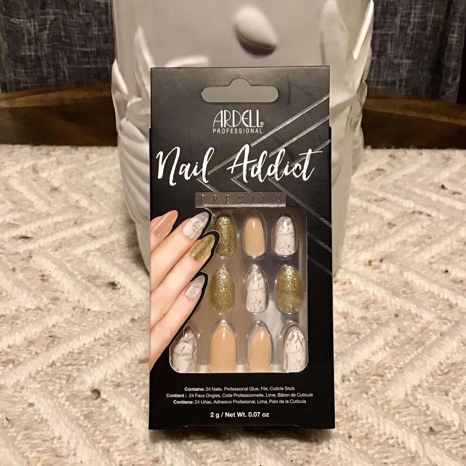NIB Ardell Nail Addict Premium – 24 Nails