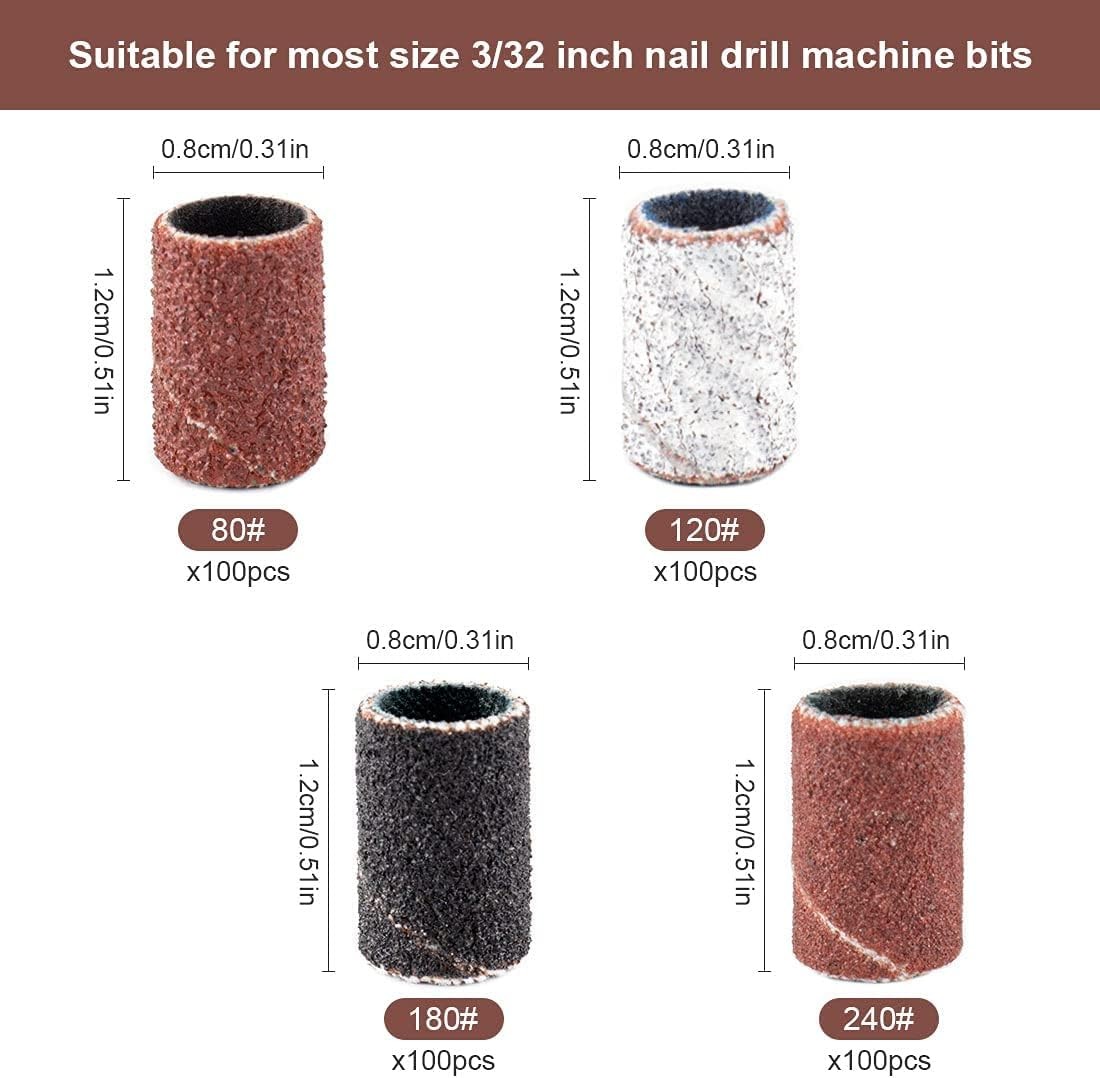 Sanding Bands for Nail Drill Nail Sanding Bands Profal