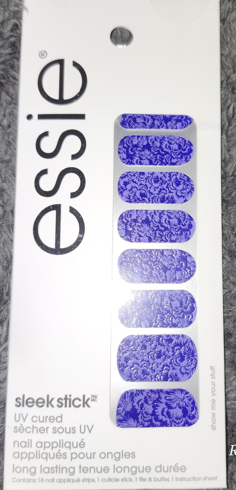 Essie Sleek Stick UV Cured Long Lasting Nail Applique #300 Show Me Your Stuff