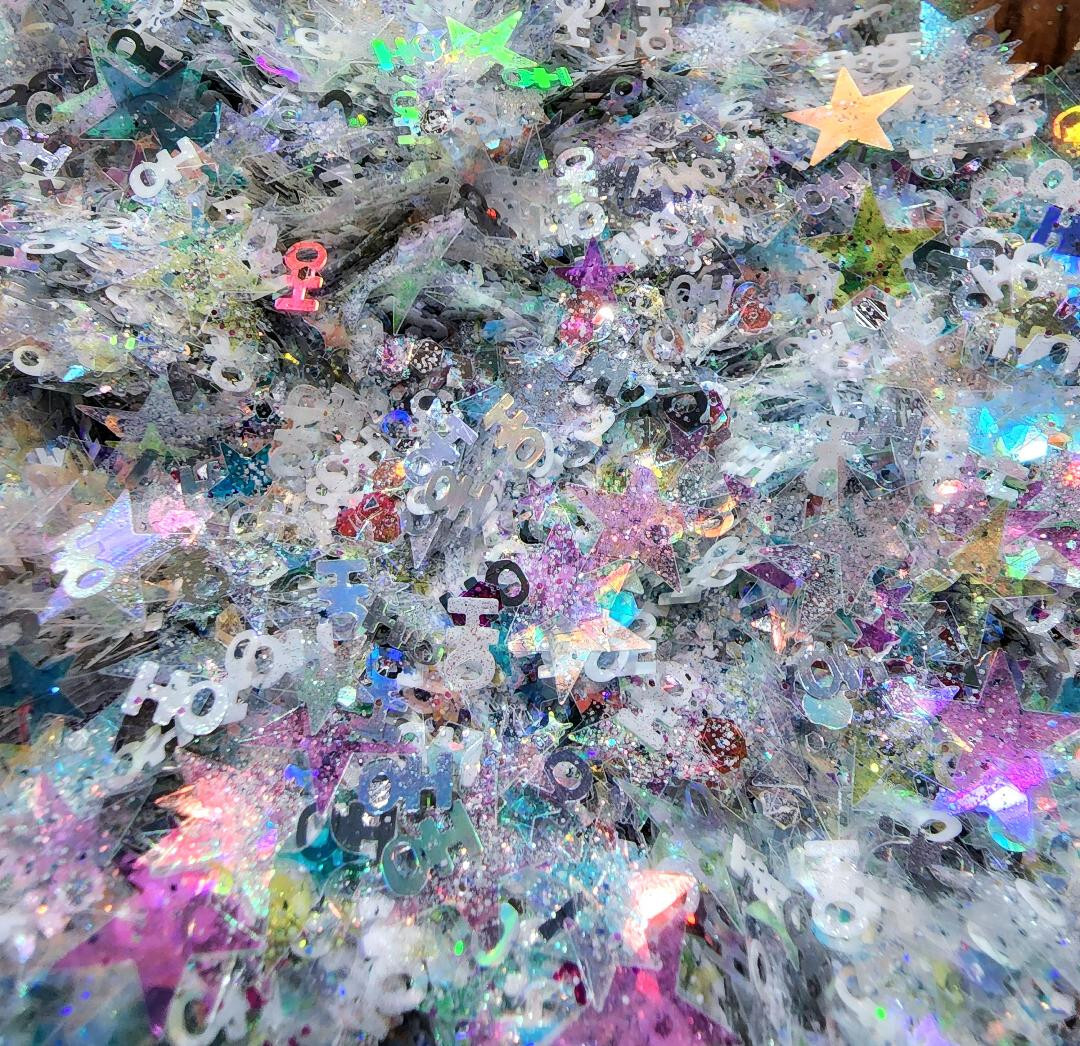 Limited Edit Glitter Mix~CHRISTMAS ELEGANCE~Nail Art/Body Glitter/festival/Slime
