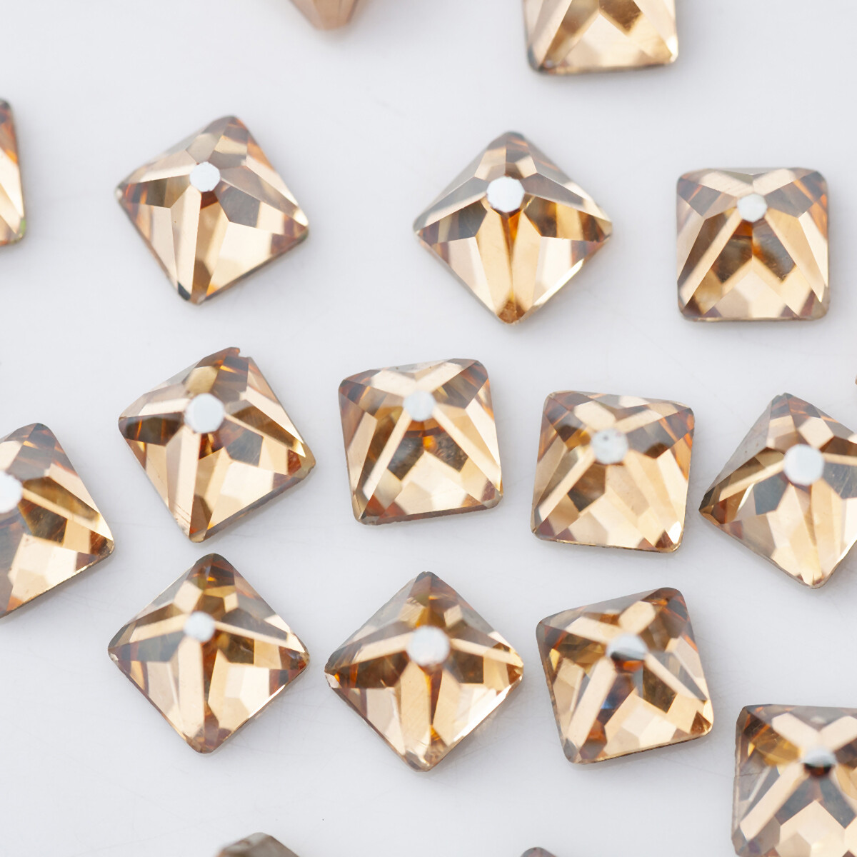 4mm AB Strass Nail Art Rhinestones Mini Triangles Colorful Stones Non Hotfix