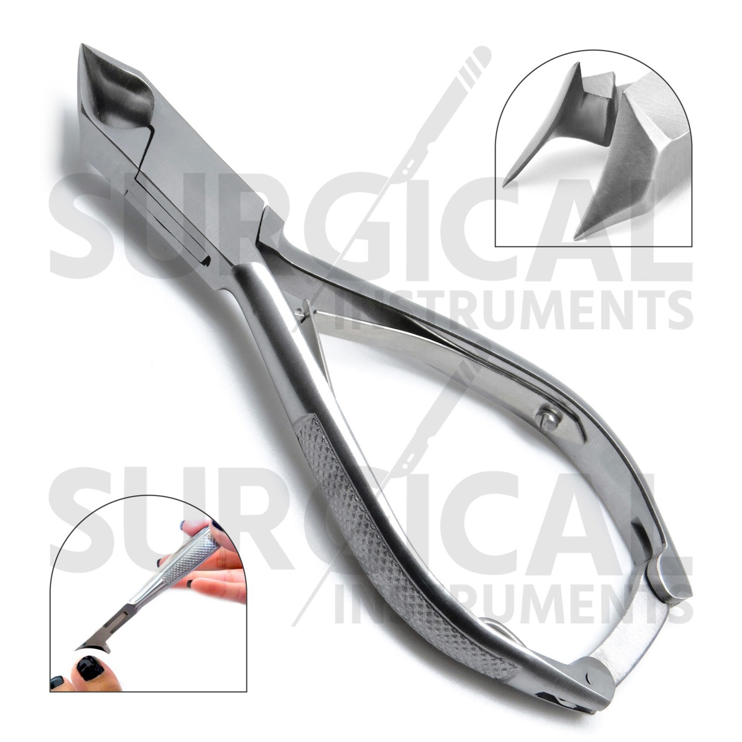 Toe Nail Clipper Cutter Moon Shape Excellent Brand Stainless Steel German Grade