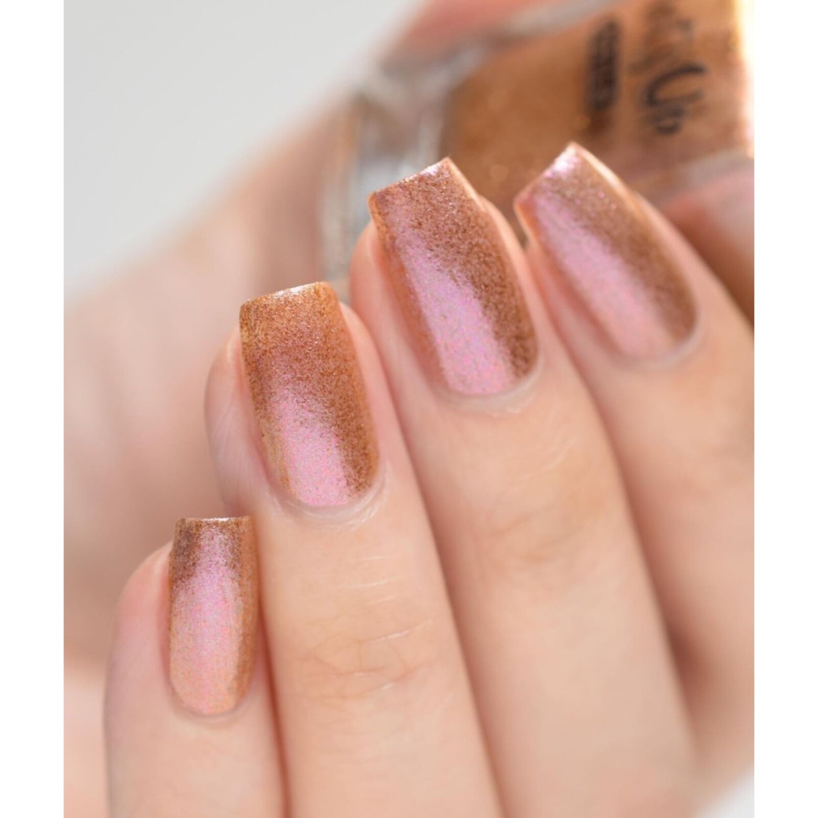 Whats Up Nails – Agate Nail Polish (Pink Duochrome) Nail Polish for Nail Art