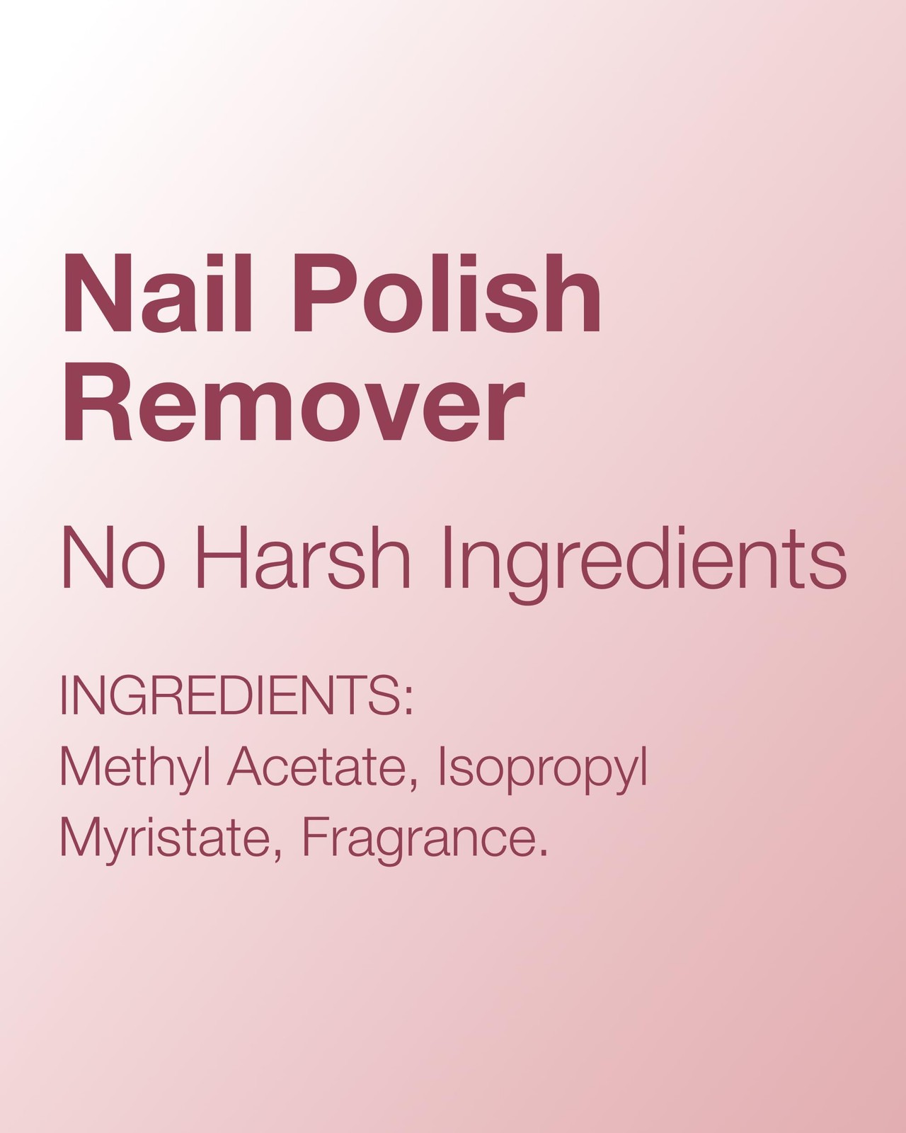 Mineral Fusion Acetone-Free Nail Polish Remover – 6 Fl Oz (Pack of 2), White