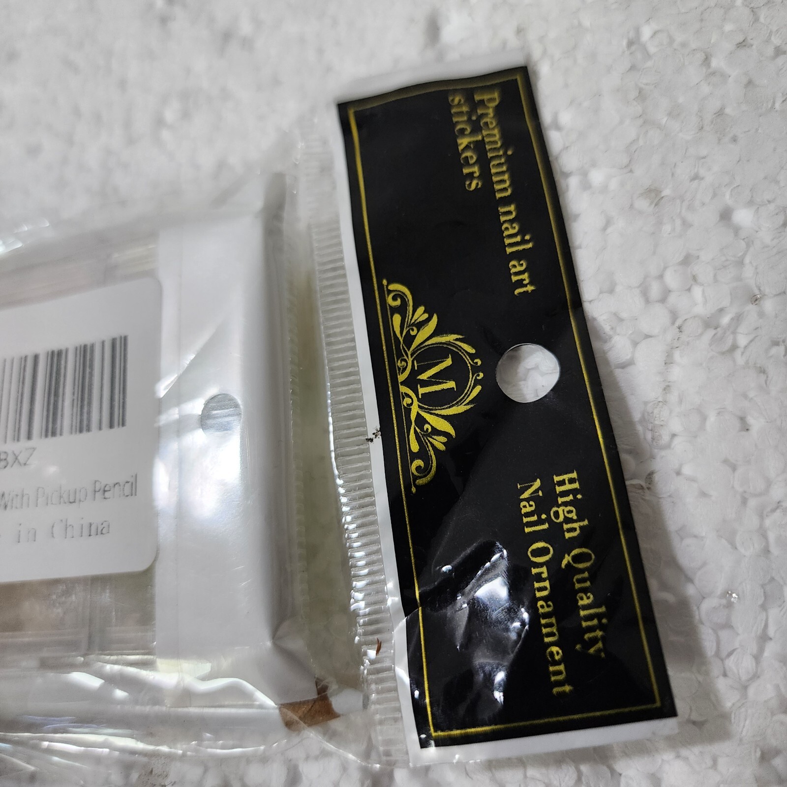 BAIYIYI Mixed 3D Flower Nail Charms, Metal Caviar Beads With Pickup Pencil