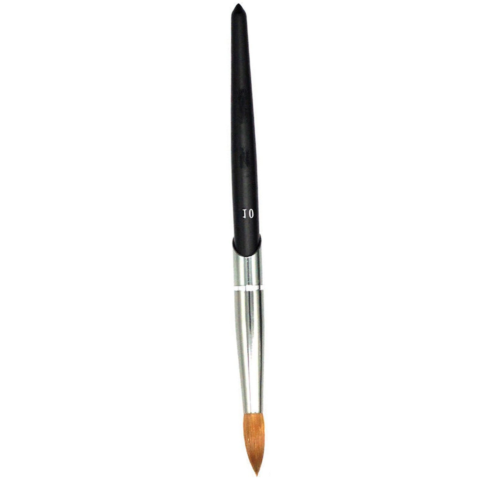 Nylon Brush Hair Pro UV Gel Nail Art Acrylic Draw Painting Carving Pen Brush