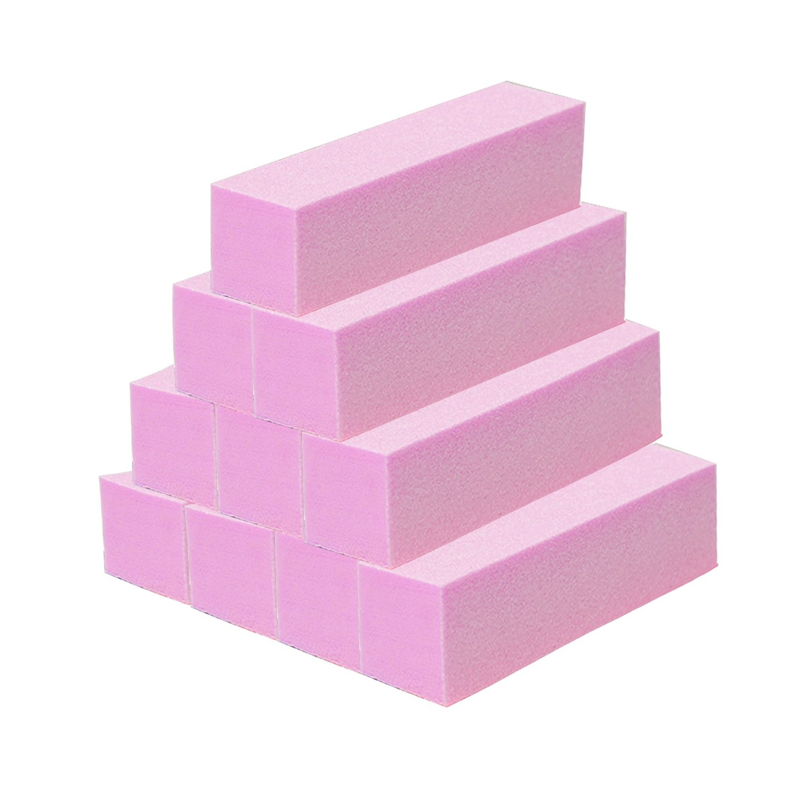 20 pcs Nail Buffer Blocks with 4 Sides, 120 Grit Professional Pedicure Manicu…