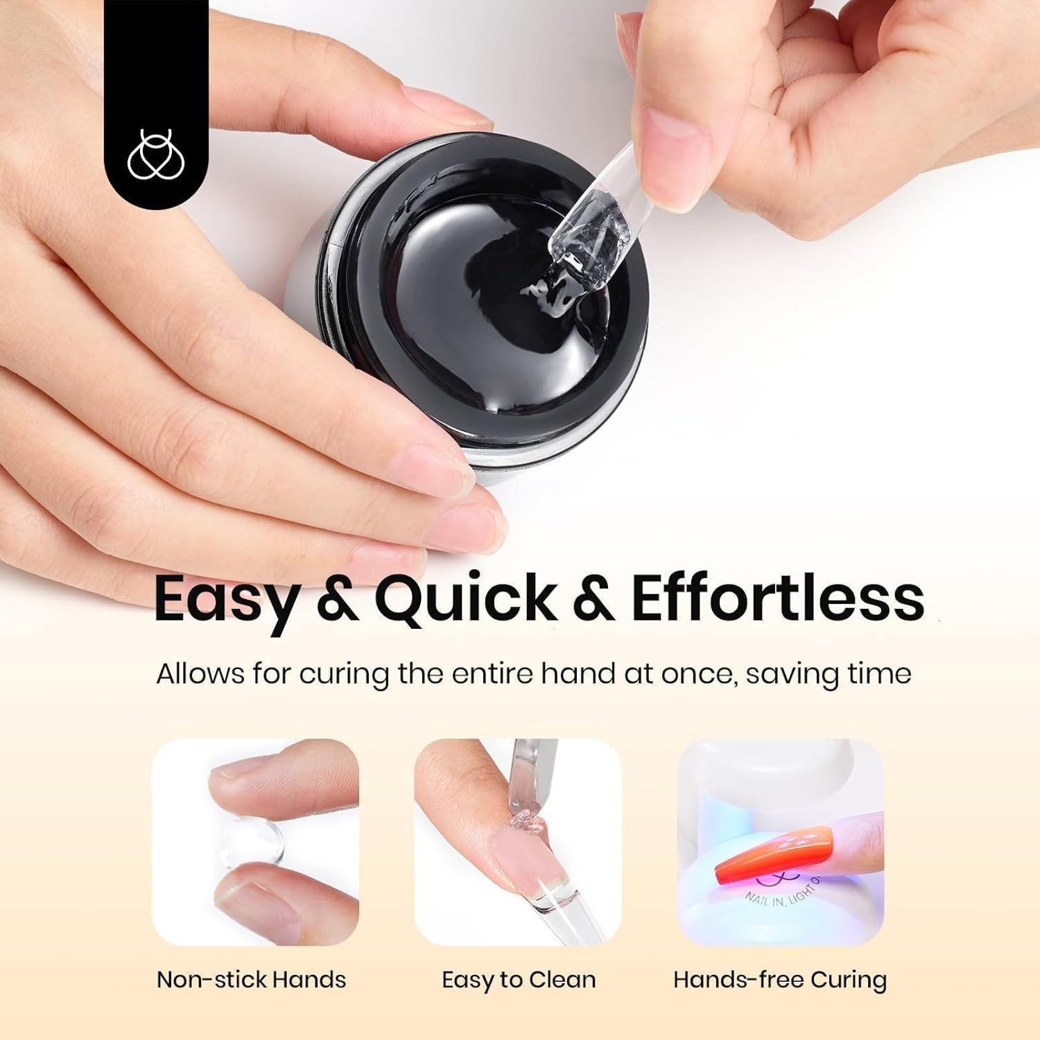 Beetles Solid Nail Glue Gel with 20ml Nail Glue Remover Set 15g for Press On …