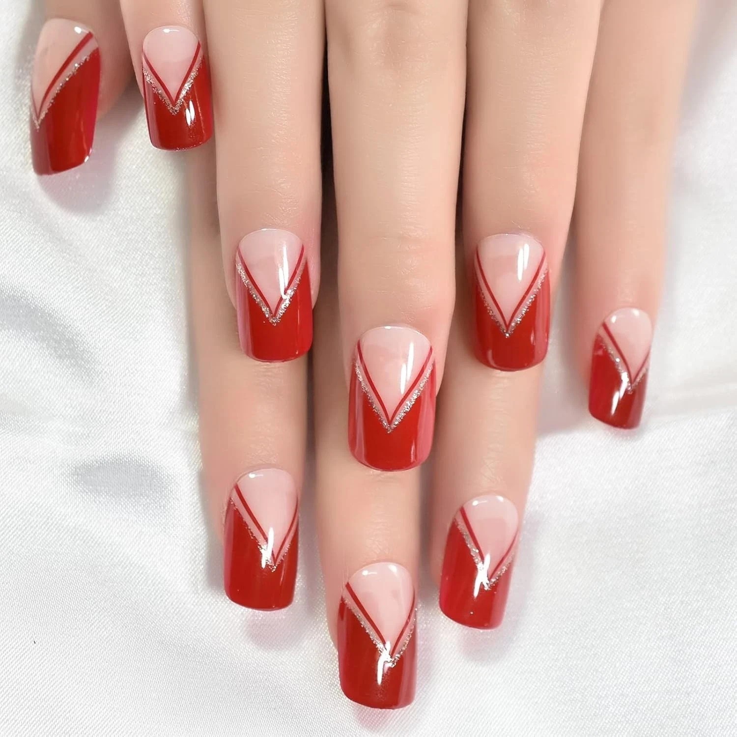 Gush Beauty Press On Nails | Reusable Nail Extensions | Artificial24 Fake Nails