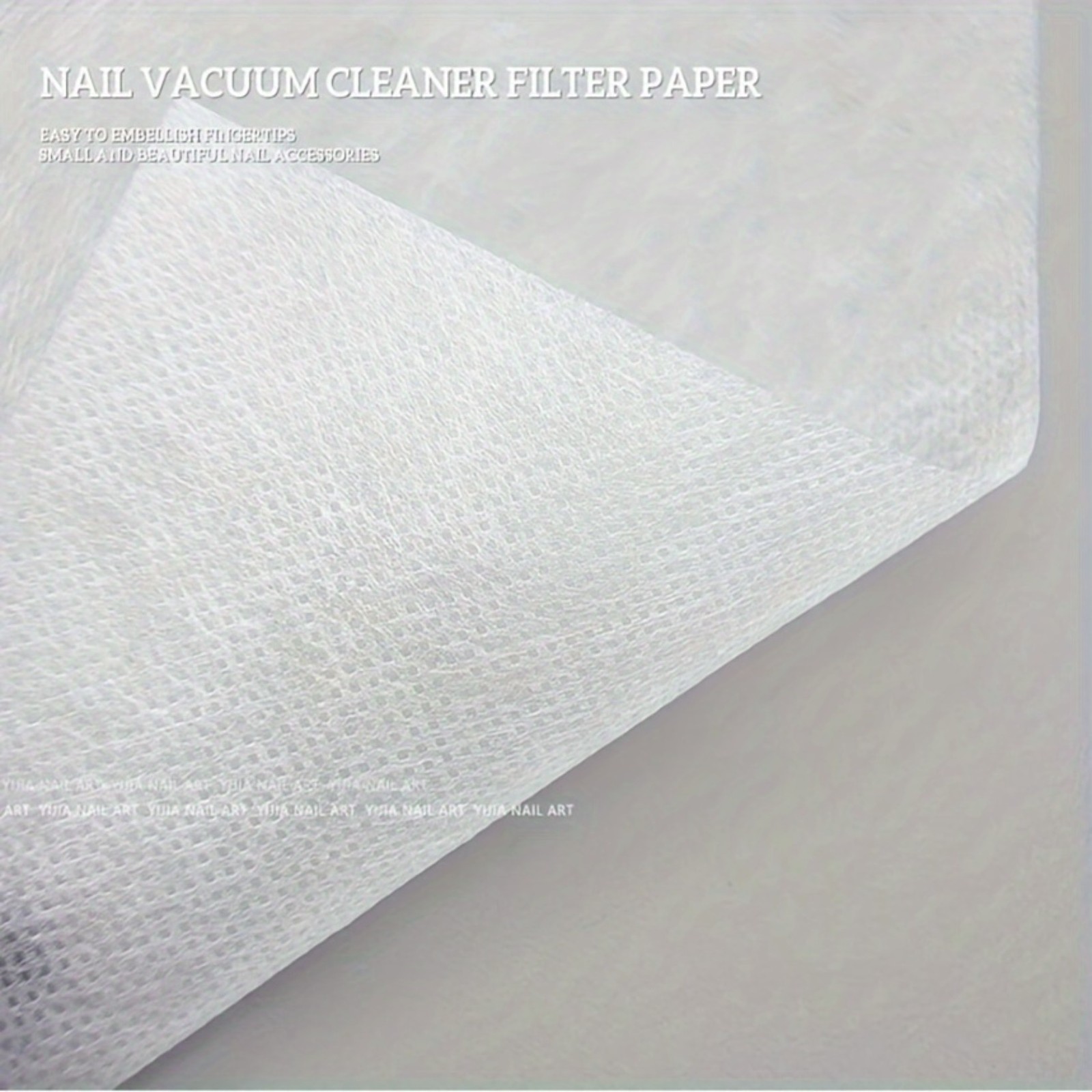 100pcs Professional Nail Art Dust Collector Filters Durable Unscented Dust