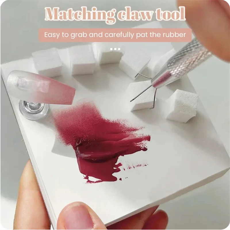50/150pcs Sponge Gradient Nail Art Stamper Tools Gel Polish Color Gradient