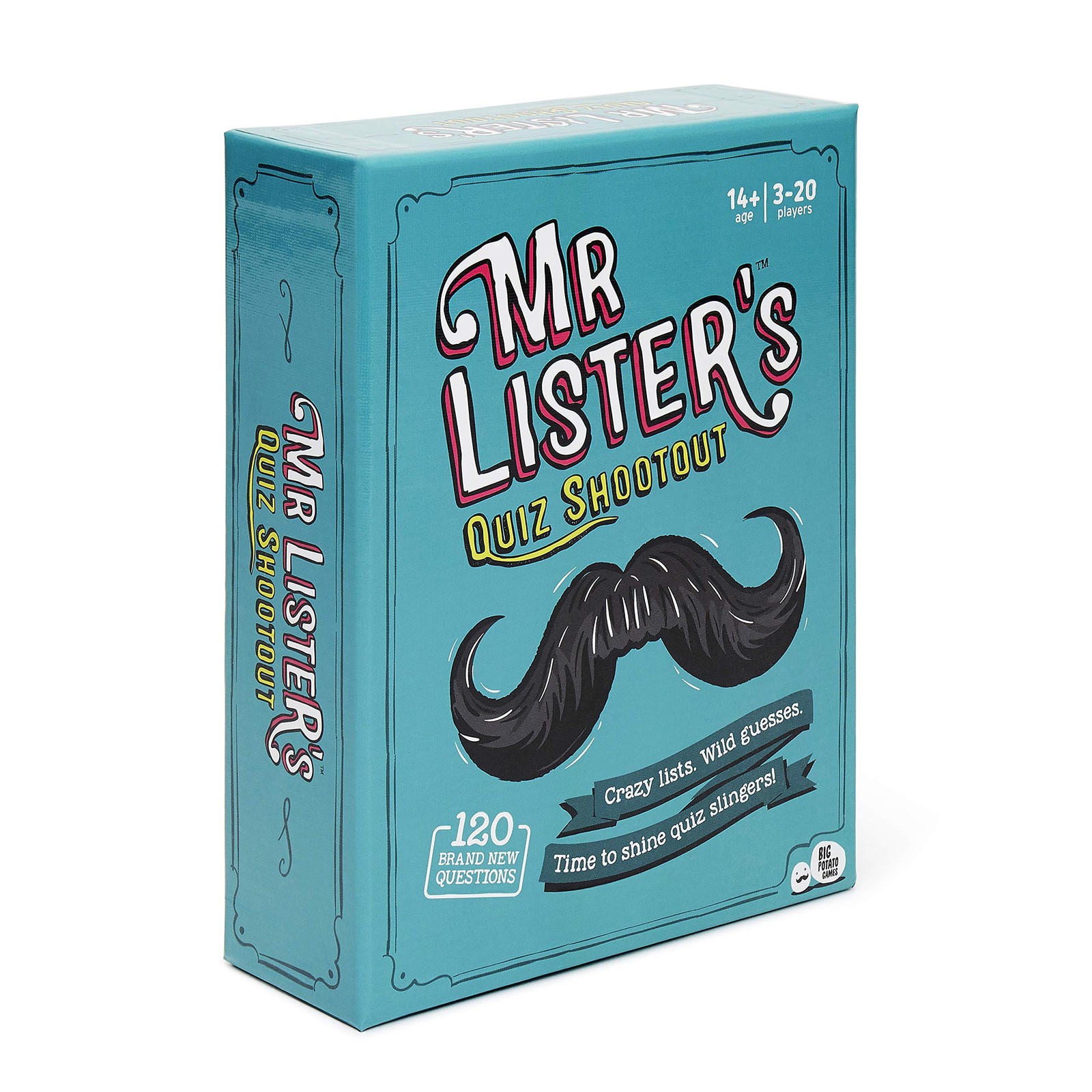 Mr Listers Quiz Shootout: Quick-Fire Party Trivia 8.27 cm x 1.97 x 5.51