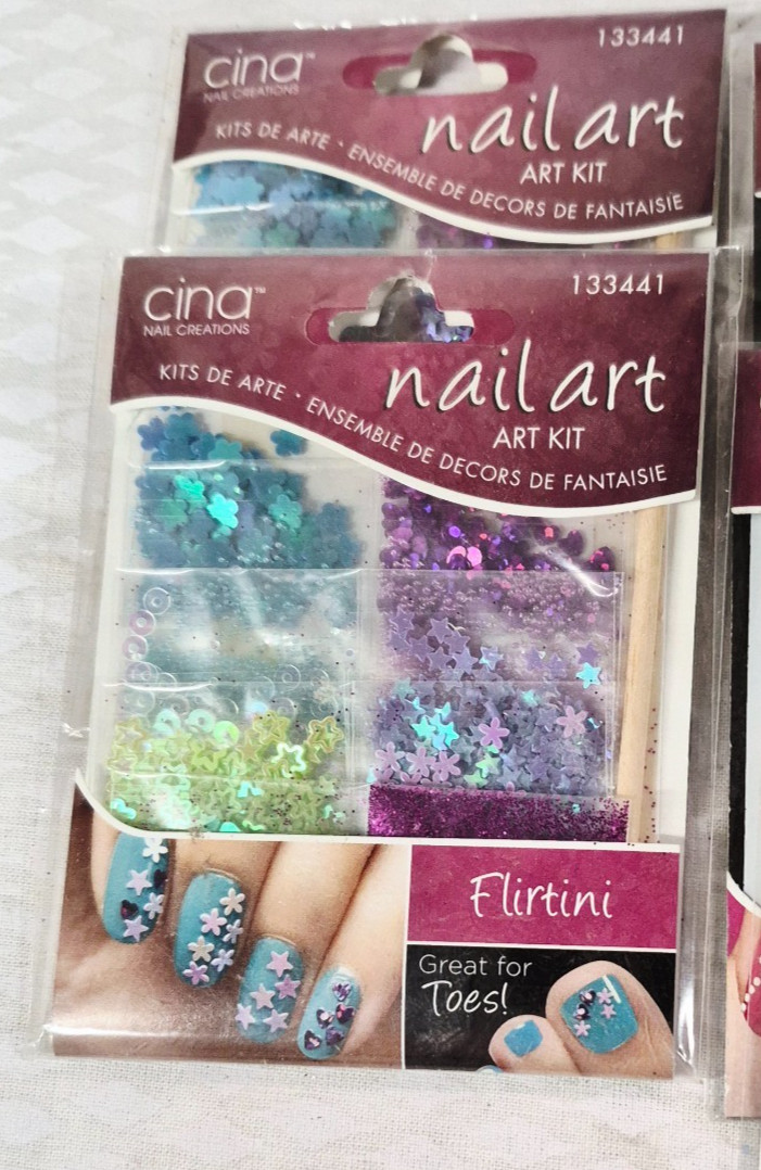 Cina Loose Gem Nail Art Decals Professional Nail Art Gems Sequined 10 PIECE LOT!