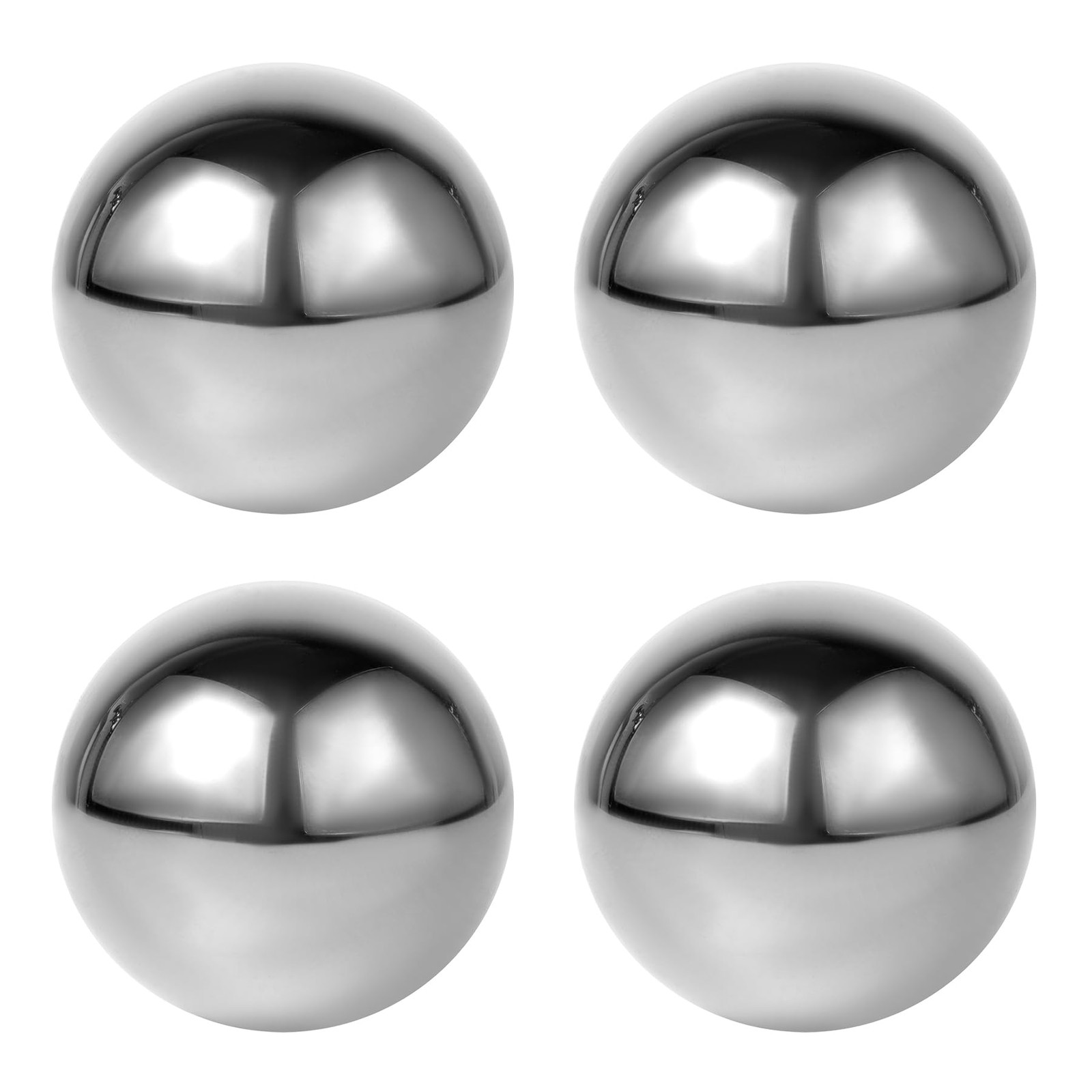 2 Inch Diameter Hardened Chrome Solid Steel Bearing Balls 50.8mm 4 PCS