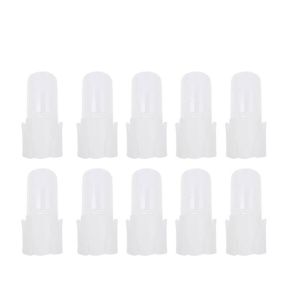 10Pcs/set Nail Polish Varnish Protector Holder Manicure Finger Nail Art Tips
