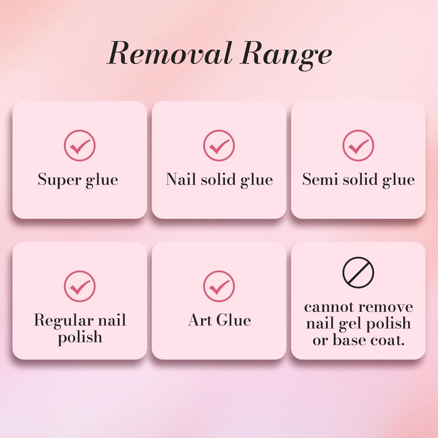 Strong 15g Nail Glue Gel & 5ml 3-in-1 Remover Pen – Perfect for Press-On Nails