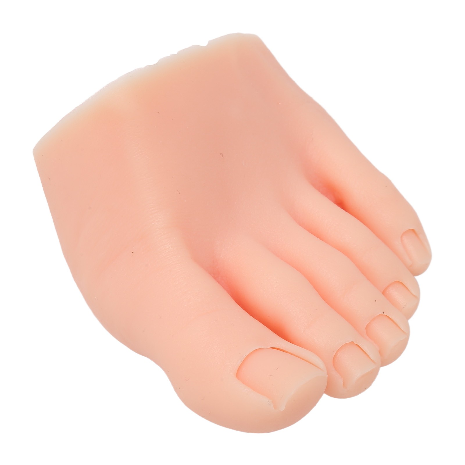 ›Nails Art Training Display Fake Half Foot Model Light Skin Color Tattoo