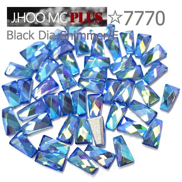J.HOO Crystal 7770 Wing Flat Back Rhinestones 12x7mm Nail Art (6pcs)