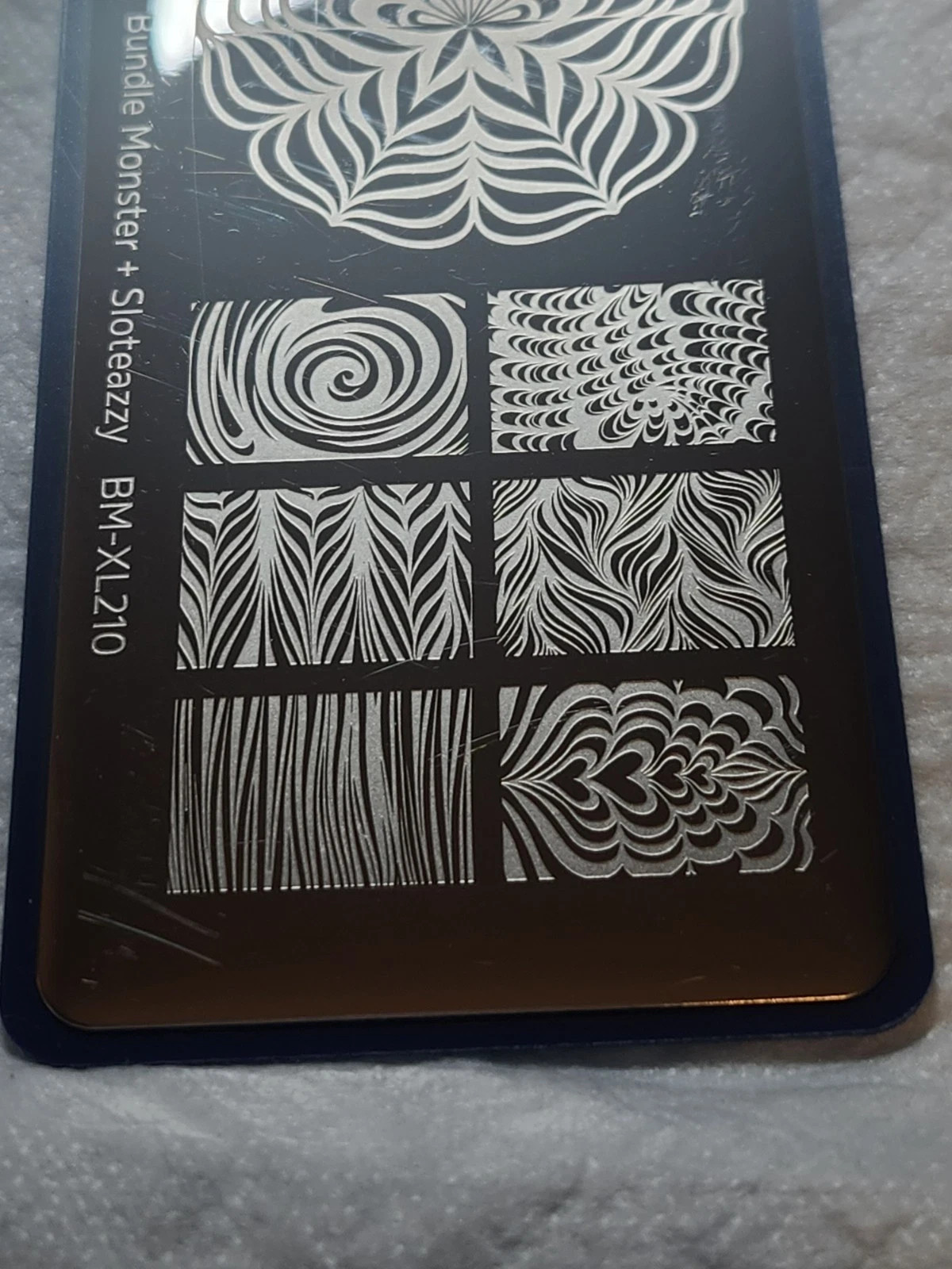 Bundle Monster + Sloteazzy BM-XL210 Nail Stamping Plate