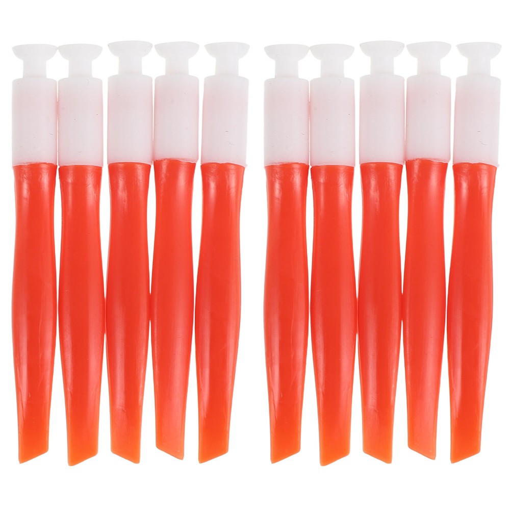 10Pcs Dual Use Silicone Nail Art Tools Nail Tip Suction Sticks for DIY Manicure