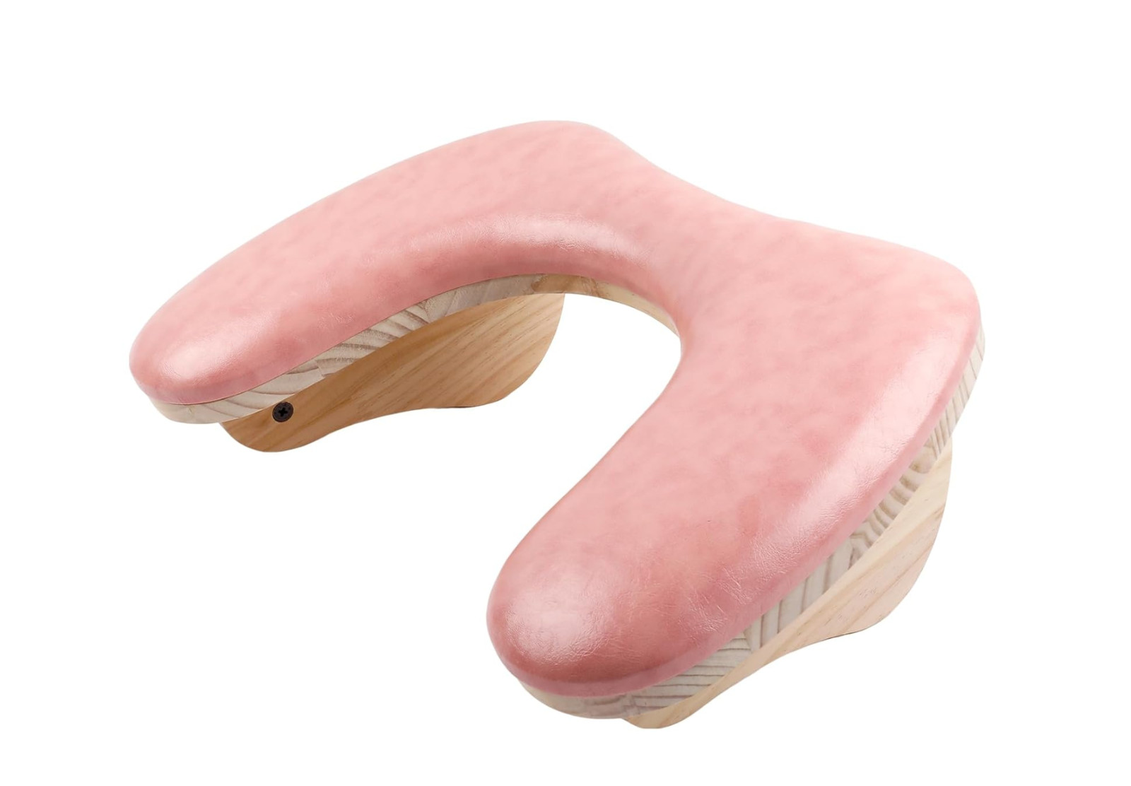 Arm Rest for Nails Tech, U-shaped Manicure Nail Arm Rest Stand (Pink)