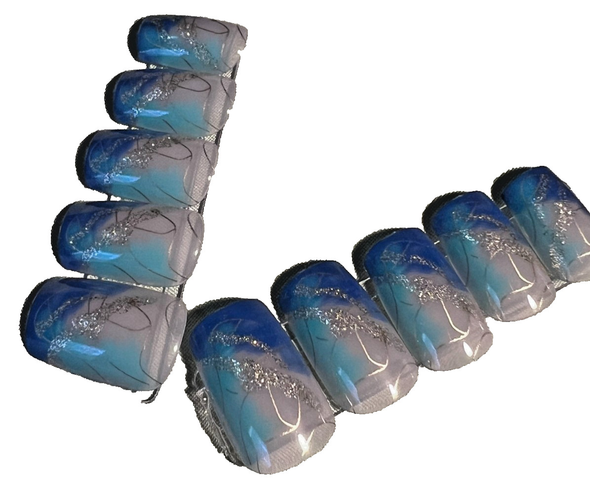 🌊 Ocean Quartz Beauty Gift Box – Deep Sea Marble Glam 🌊